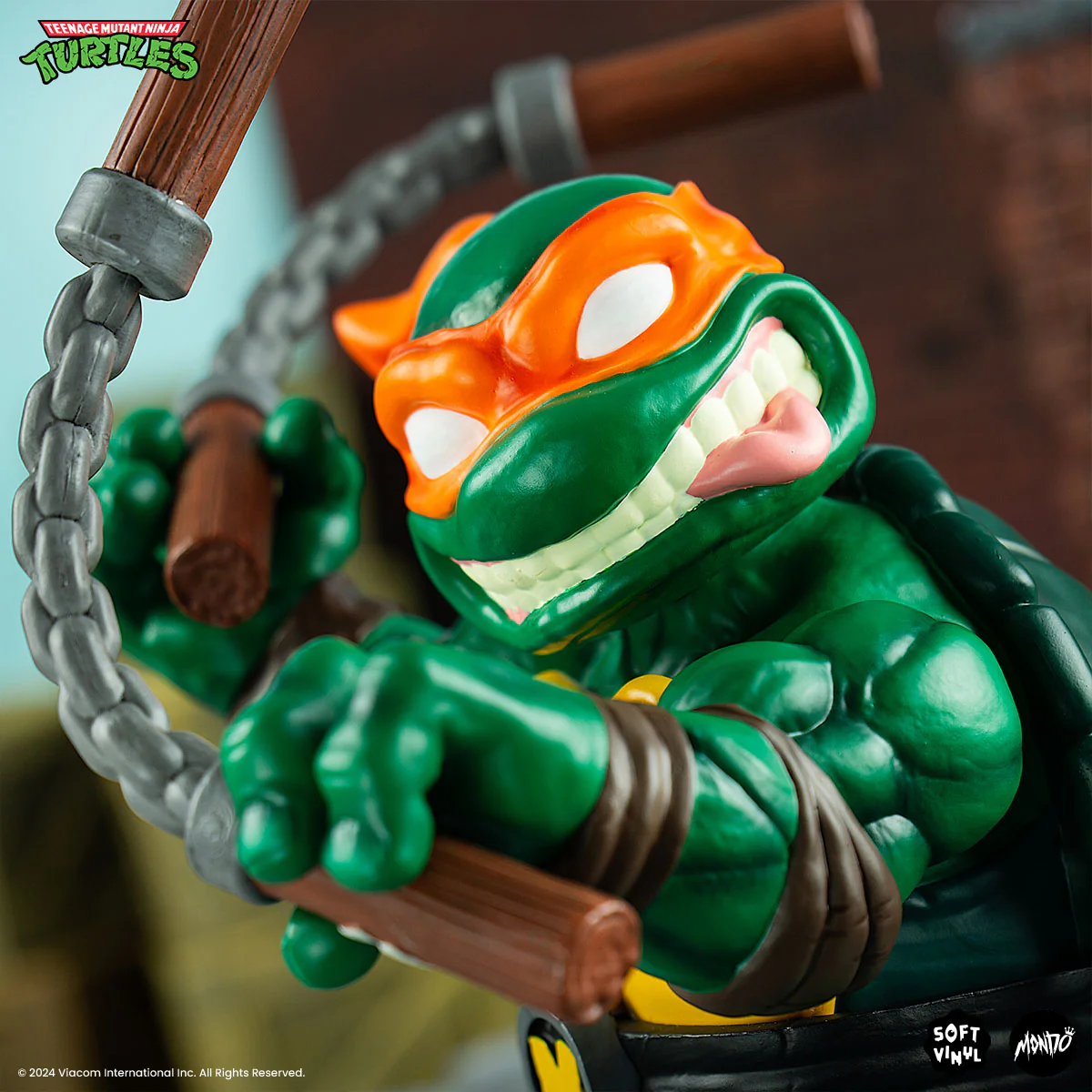 Teenage Mutant Ninja Turtles - Michelangelo Soft Vinyl Figure - Image 10