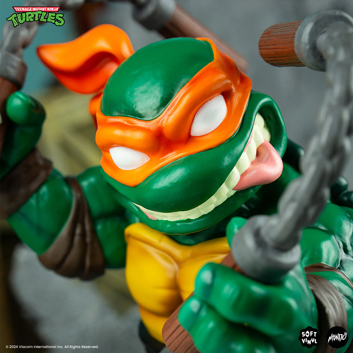 Teenage Mutant Ninja Turtles - Michelangelo Soft Vinyl Figure - Image 11