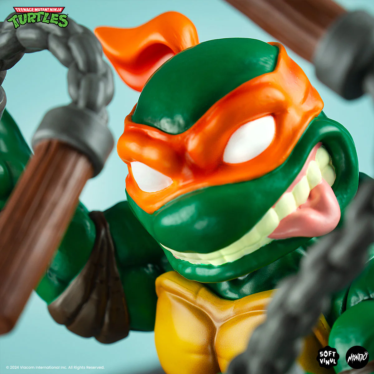 Teenage Mutant Ninja Turtles - Michelangelo Soft Vinyl Figure - Image 12