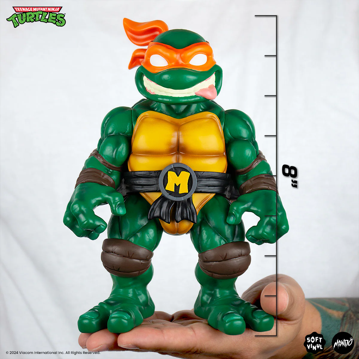 Teenage Mutant Ninja Turtles - Michelangelo Soft Vinyl Figure - Image 5