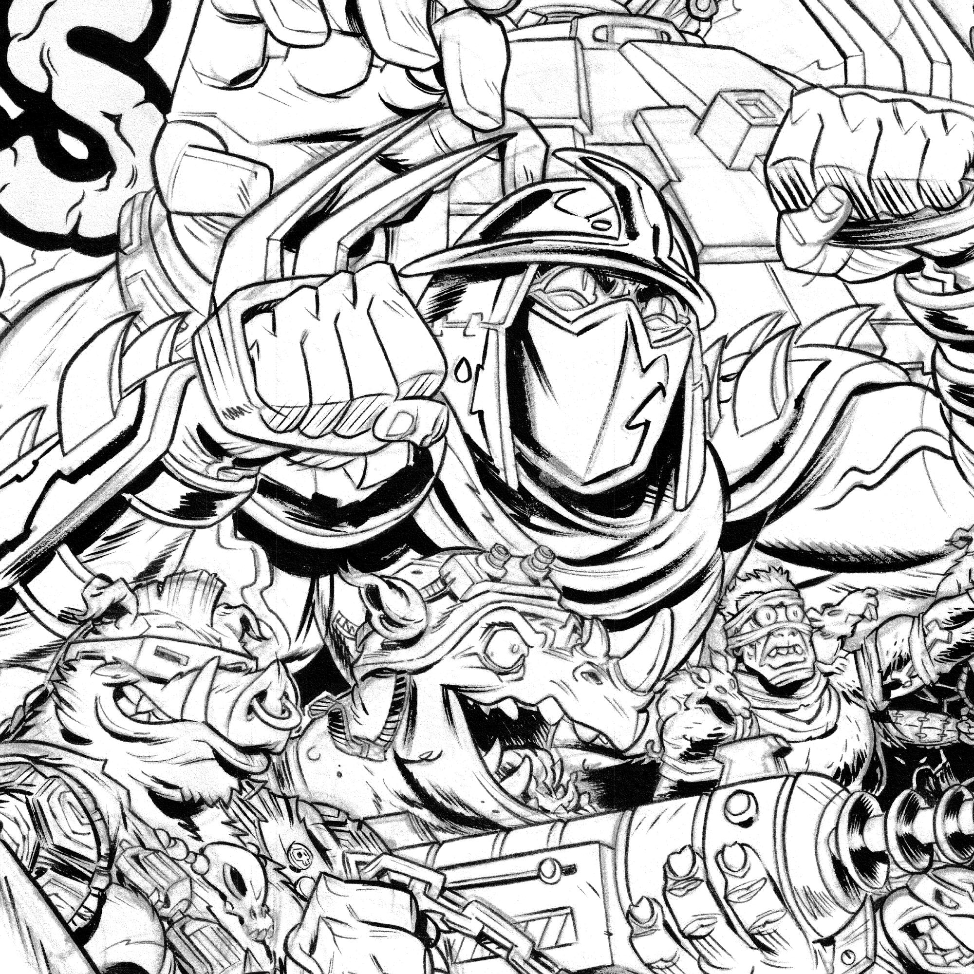 Teenage Mutant Ninja Turtles Mirage Variant Poster - Image 6