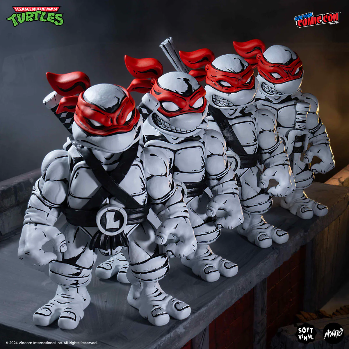 Teenage Mutant Ninja Turtles Soft Vinyl Figure Set - Mirage Variant - Image 12