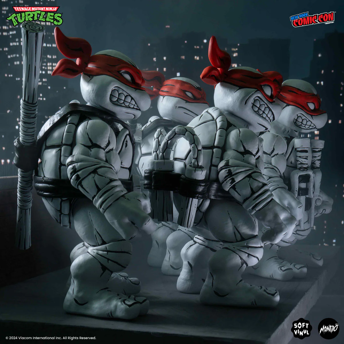 Teenage Mutant Ninja Turtles Soft Vinyl Figure Set - Mirage Variant - Image 7