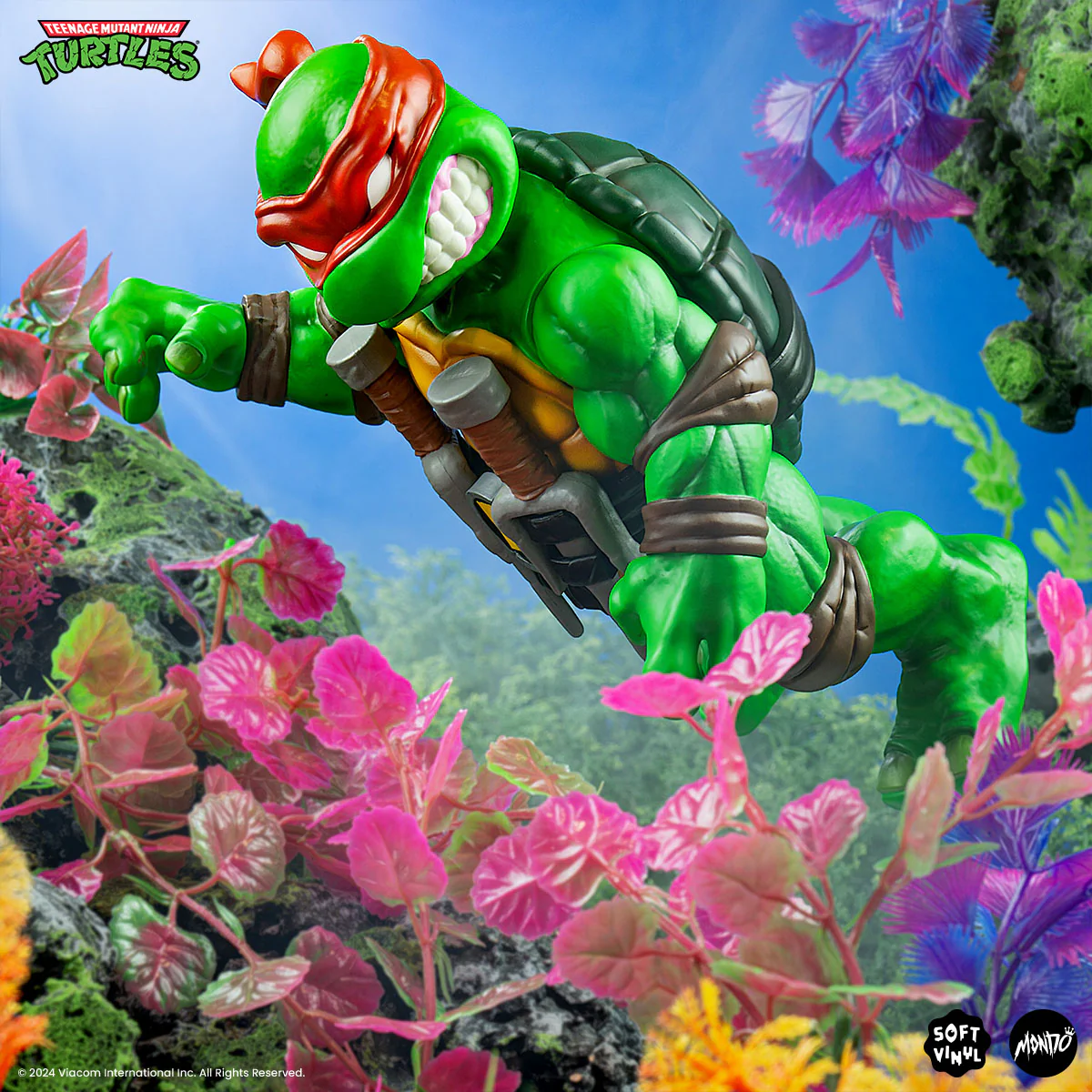 Teenage Mutant Ninja Turtles - Raphael Soft Vinyl Figure - Image 12