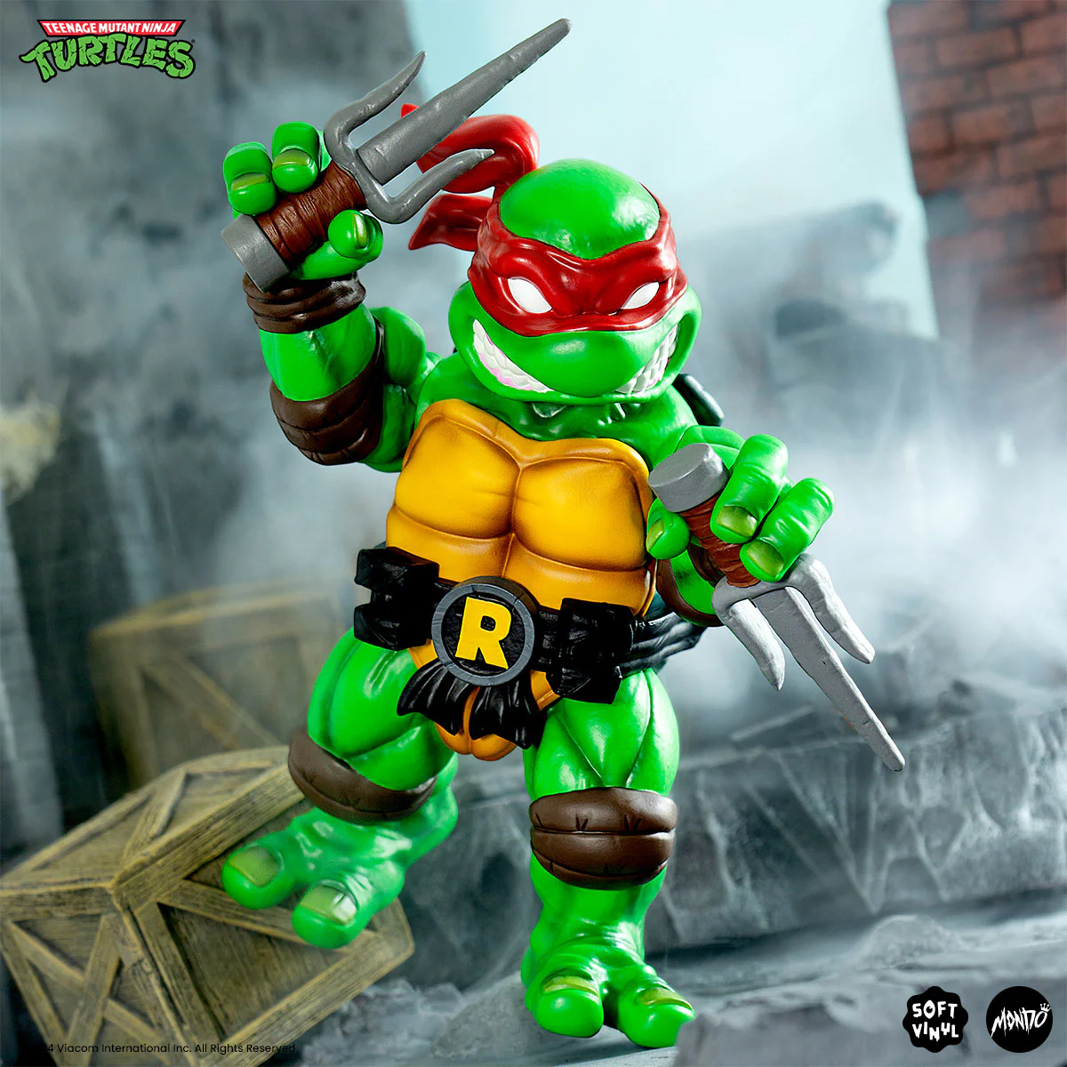 Teenage Mutant Ninja Turtles - Raphael Soft Vinyl Figure - Image 7