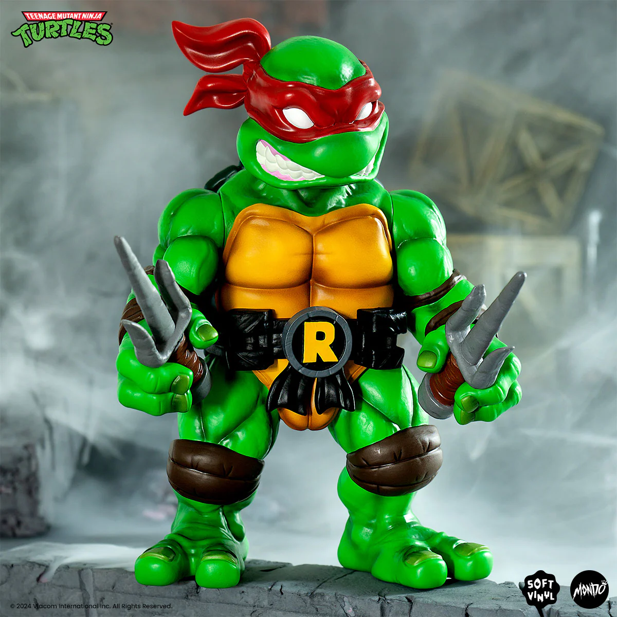 Teenage Mutant Ninja Turtles - Raphael Soft Vinyl Figure - Image 8