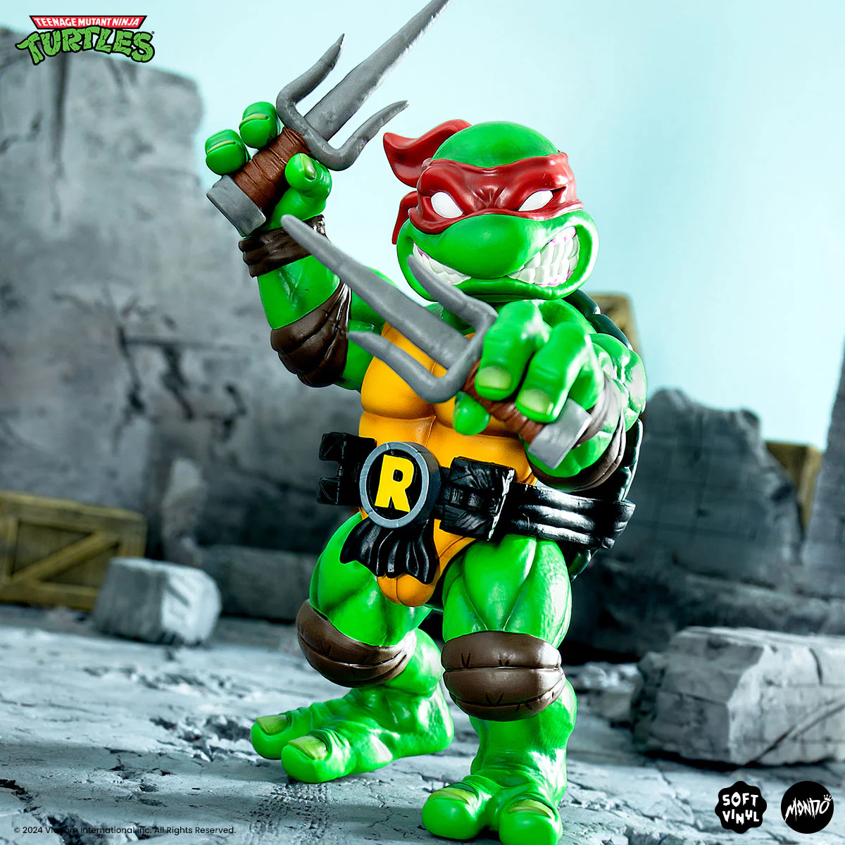Teenage Mutant Ninja Turtles - Raphael Soft Vinyl Figure - Image 9