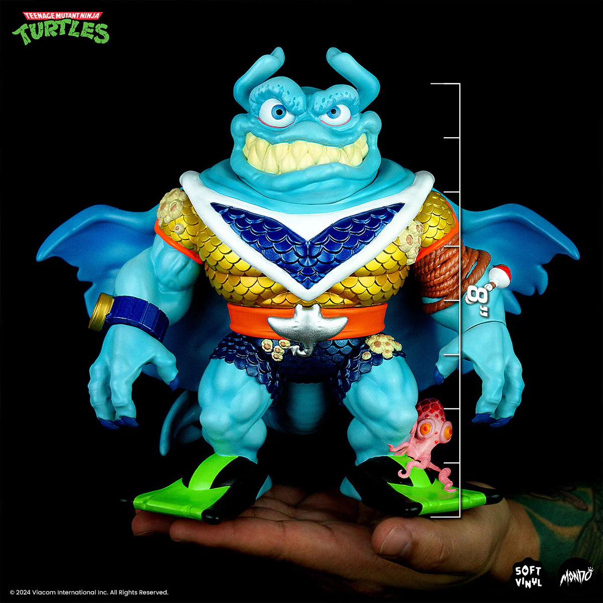 Teenage Mutant Ninja Turtles - Ray Fillet Soft Vinyl Figure - Image 3