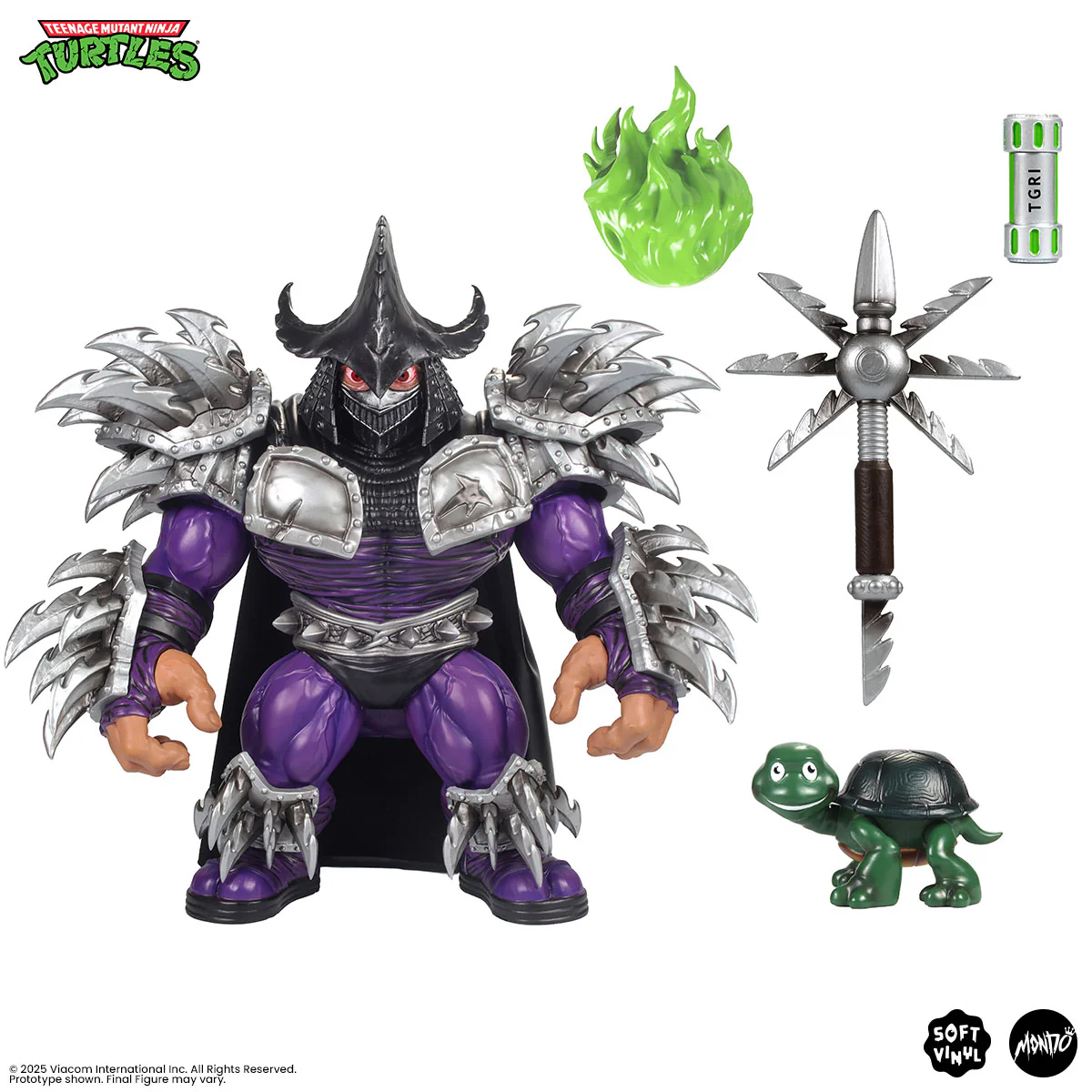 Teenage Mutant Ninja Turtles - Super Shredder Soft Vinyl Figure - Image 2