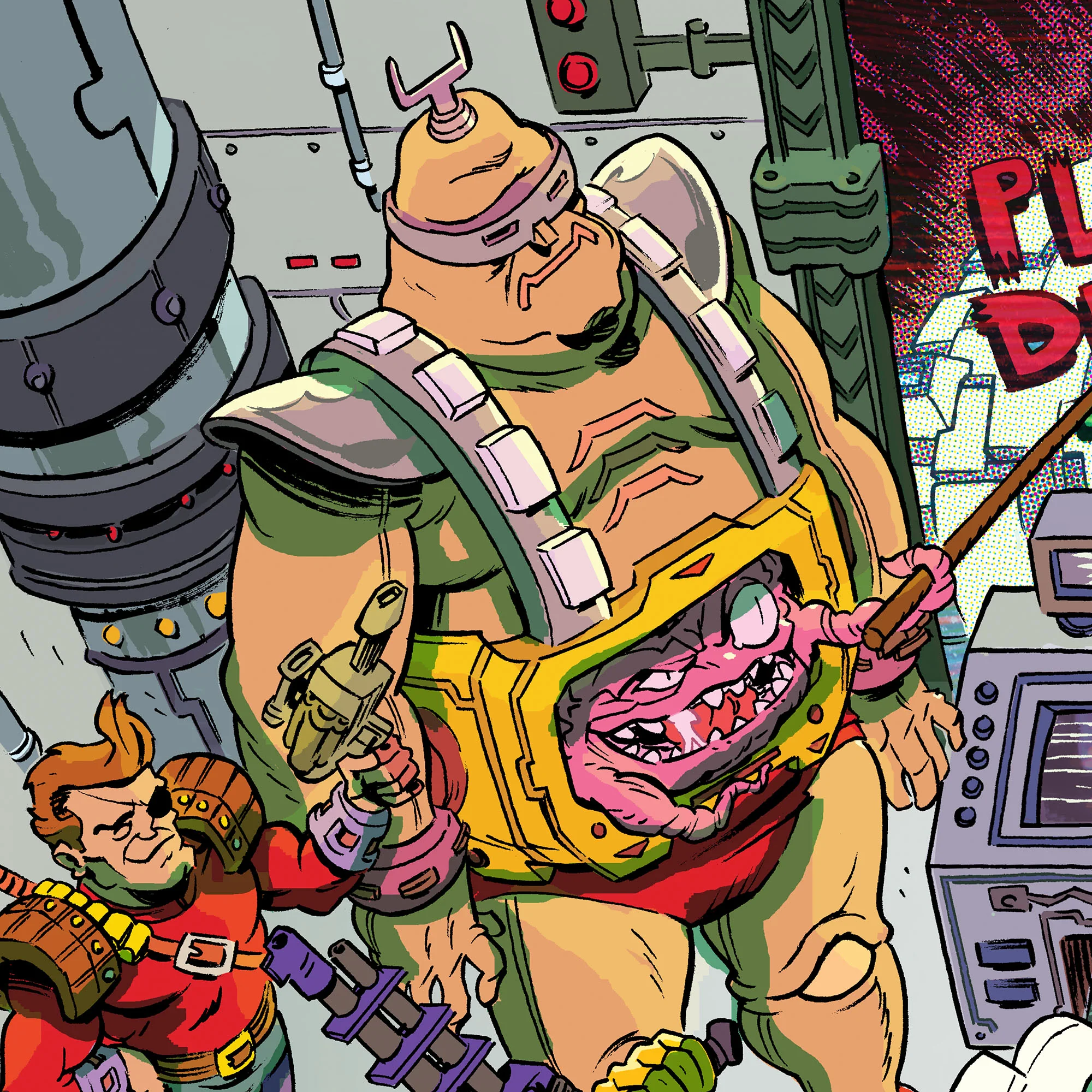 Teenage Mutant Ninja Turtles "Villain Party" Poster - Image 3