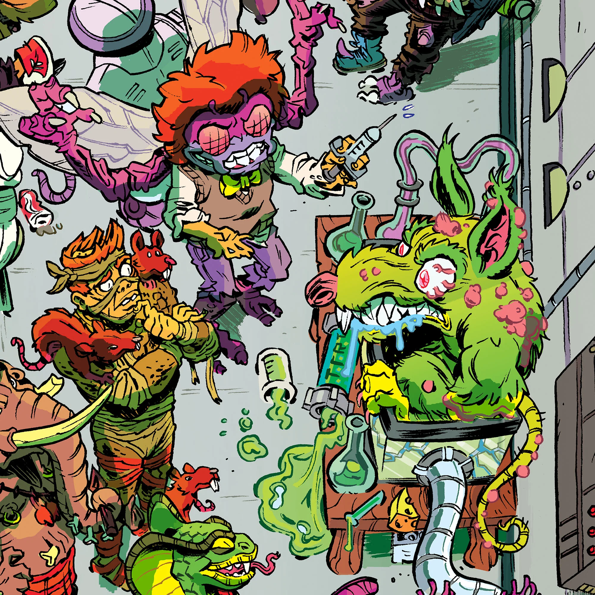 Teenage Mutant Ninja Turtles "Villain Party" Poster - Image 6