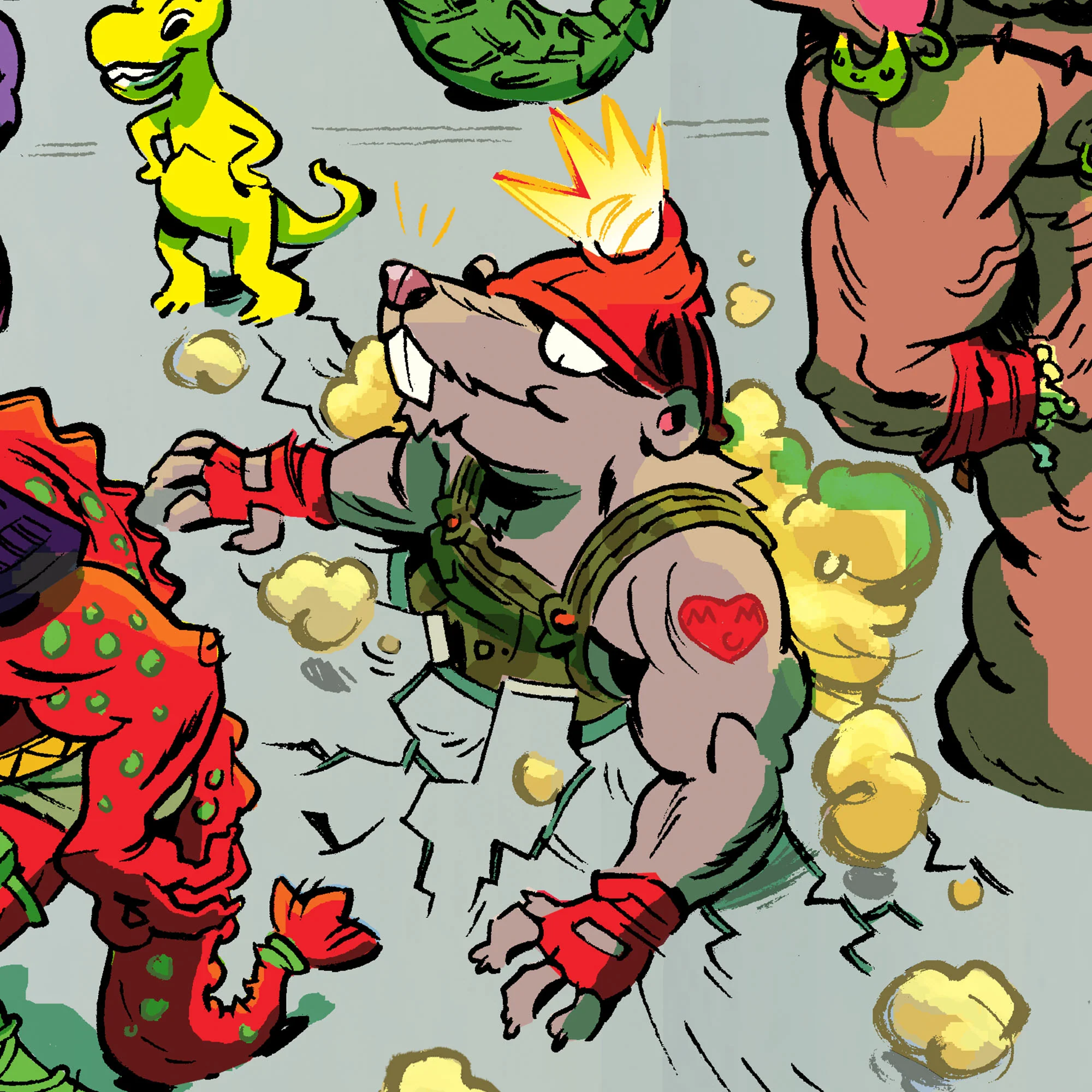 Teenage Mutant Ninja Turtles "Villain Party" Poster - Image 7
