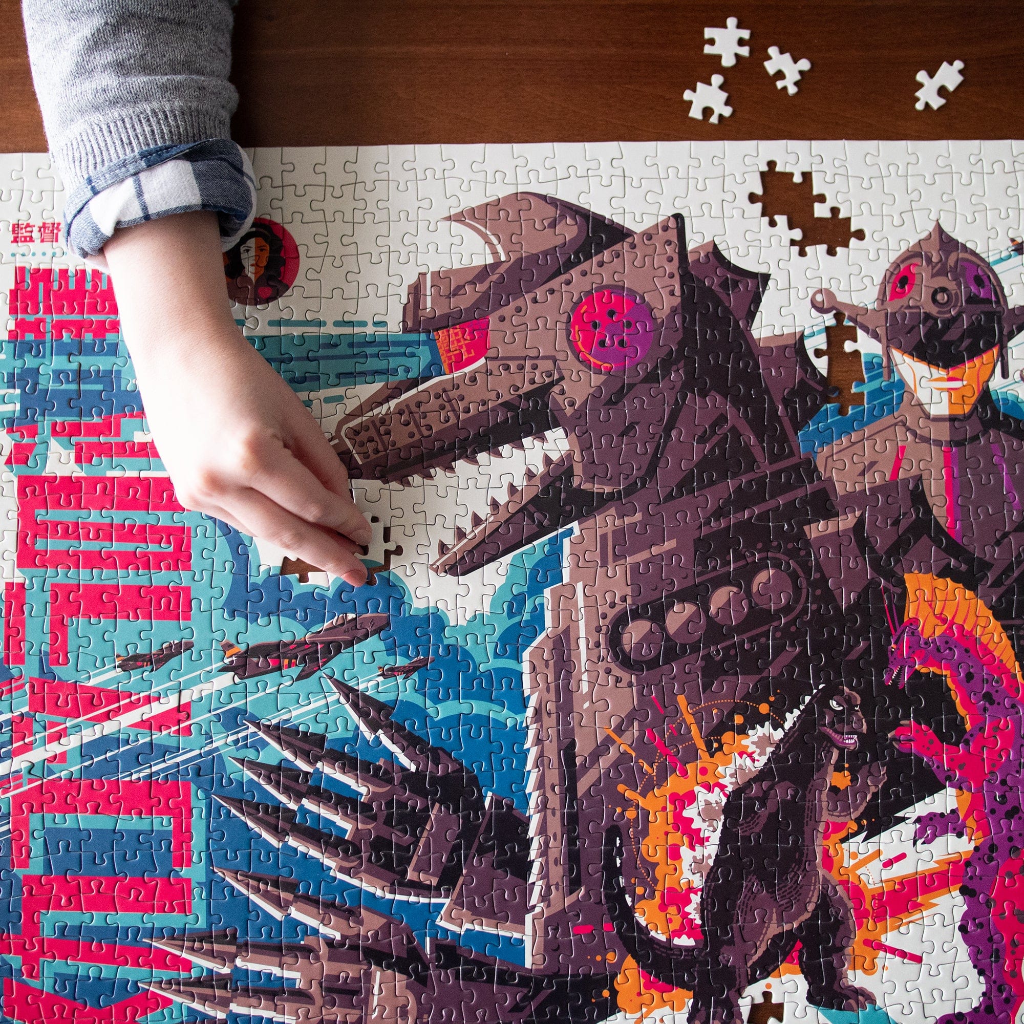 Terror Of Mechagodzilla 1000-Piece Puzzle - Image 7