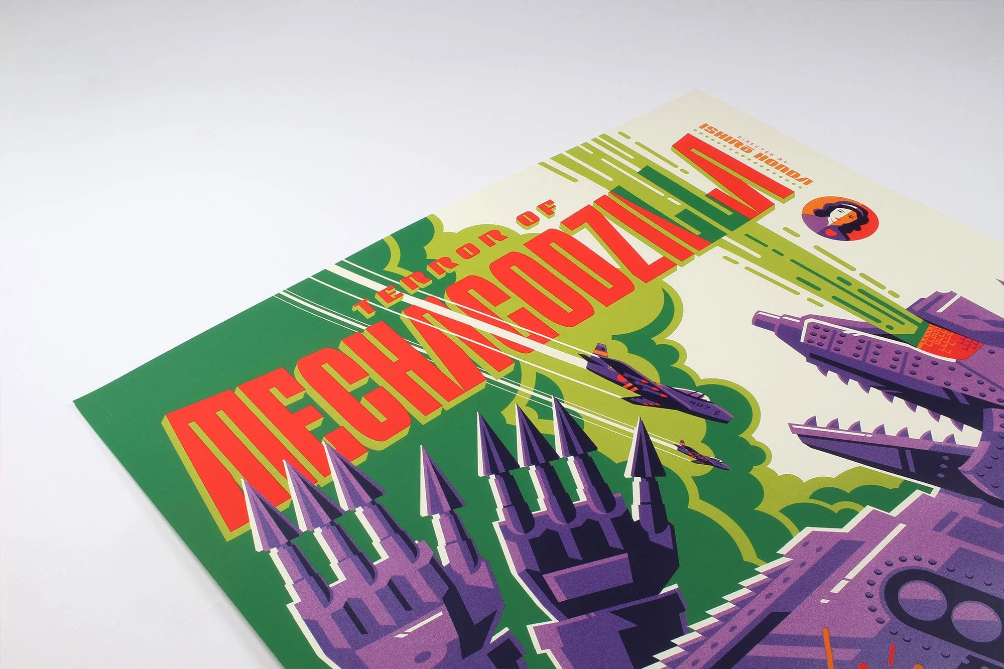 Terror Of Mechagodzilla Screenprinted Poster - Image 3