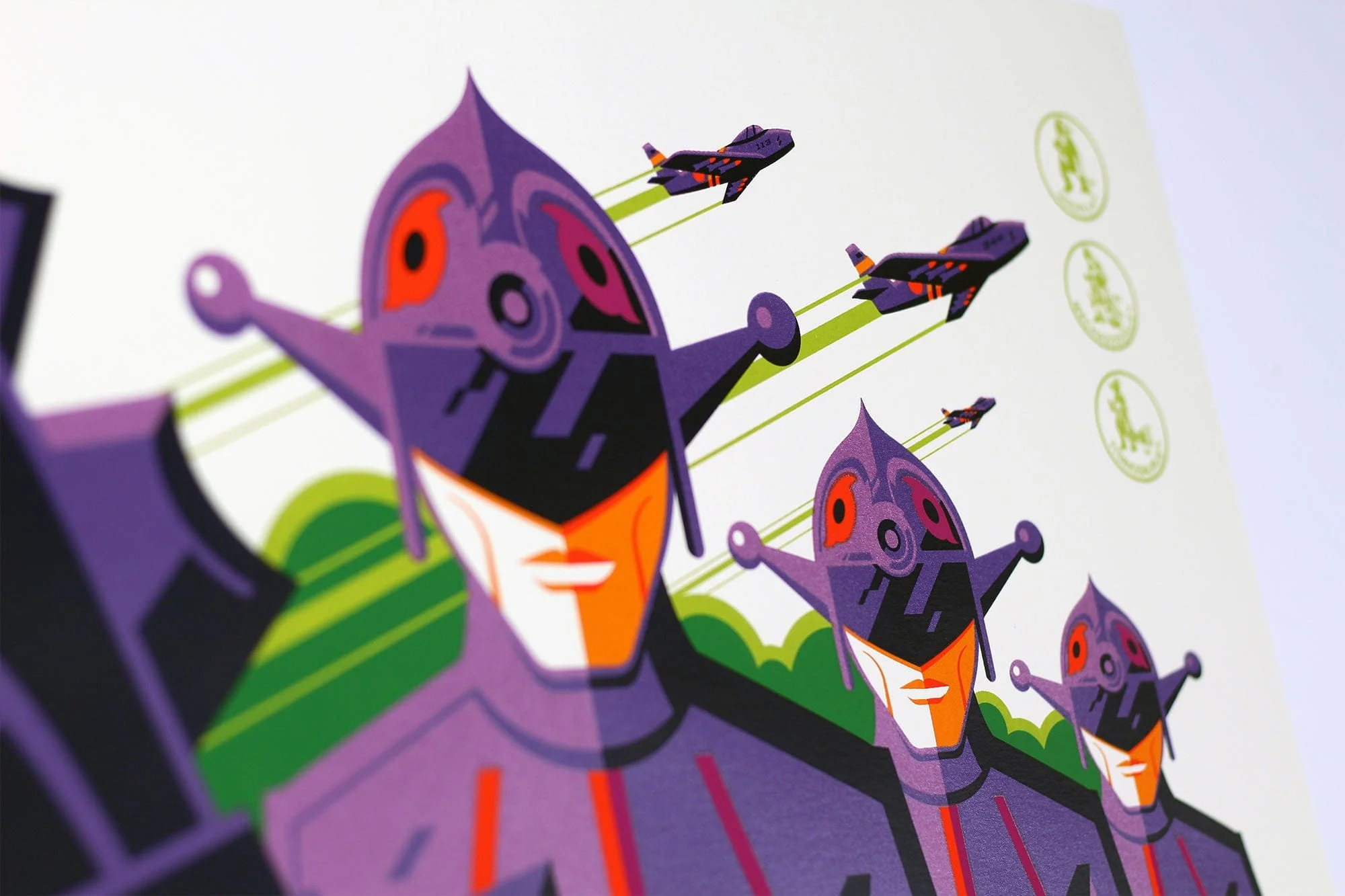 Terror Of Mechagodzilla Screenprinted Poster - Image 5