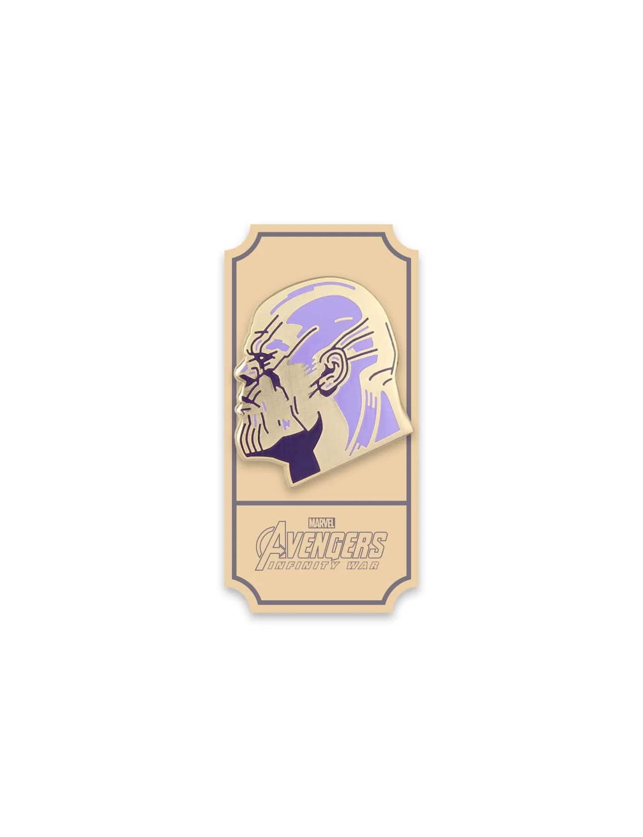 Thanos Enamel Pin