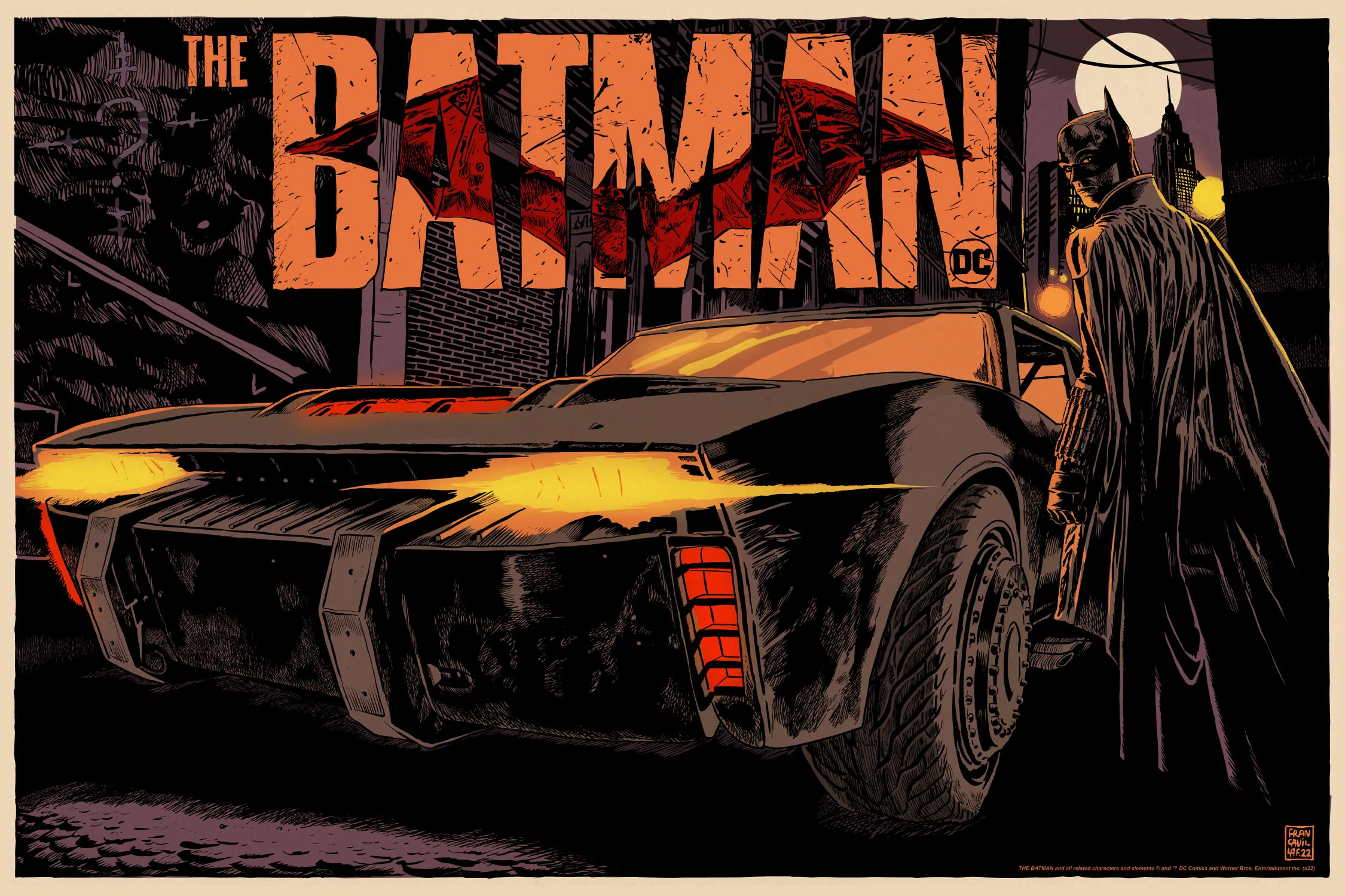 The Batman: Batmobile Poster