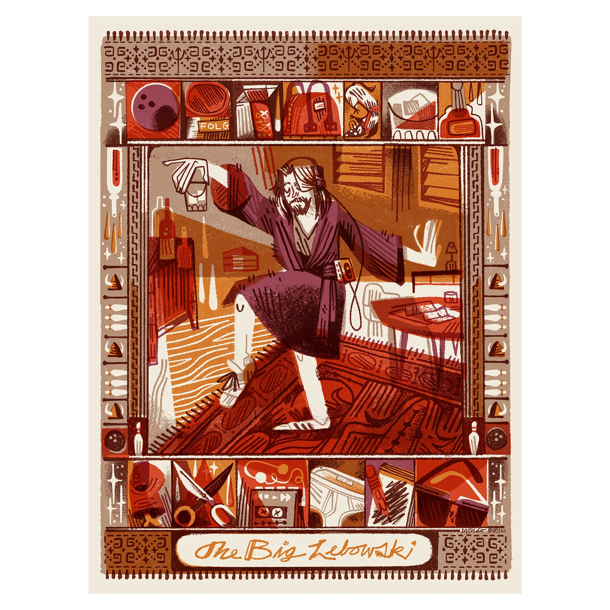 The Big Lebowski Poster