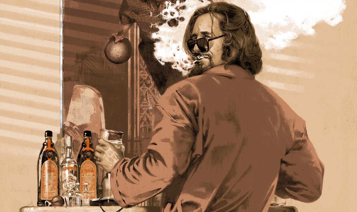 The Big Lebowski Screenprinted Poster - Image 2