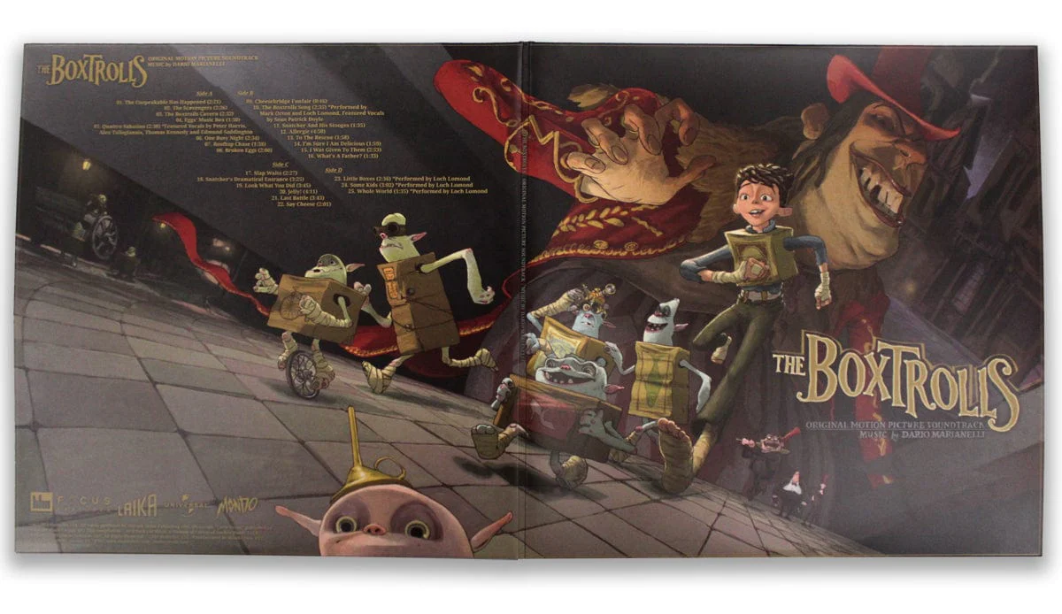 The Boxtrolls Original Motion Picture Soundtrack 2XLP - Image 4