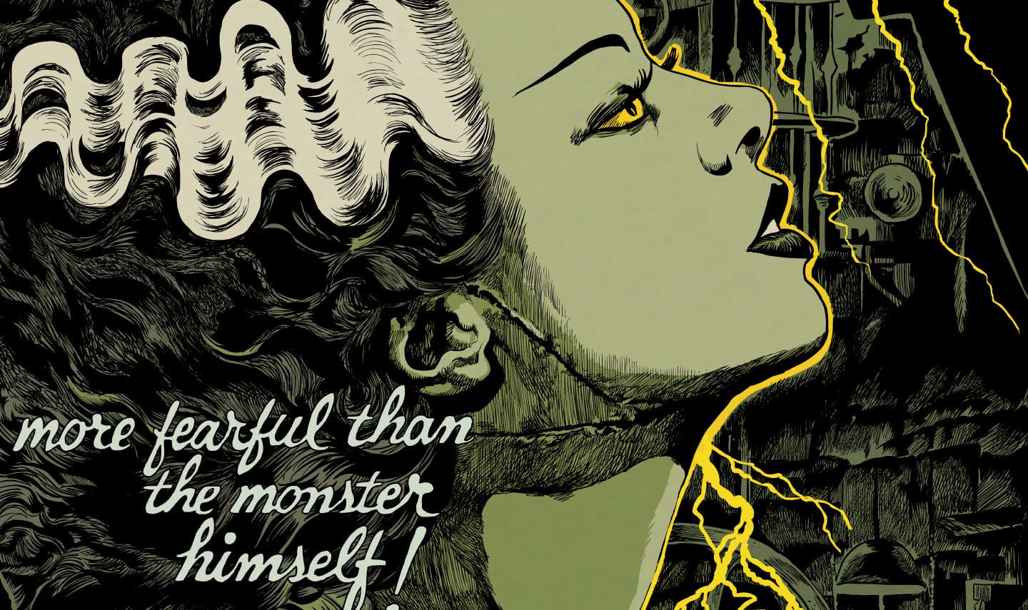 The Bride of Frankenstein Variant Poster - Image 2