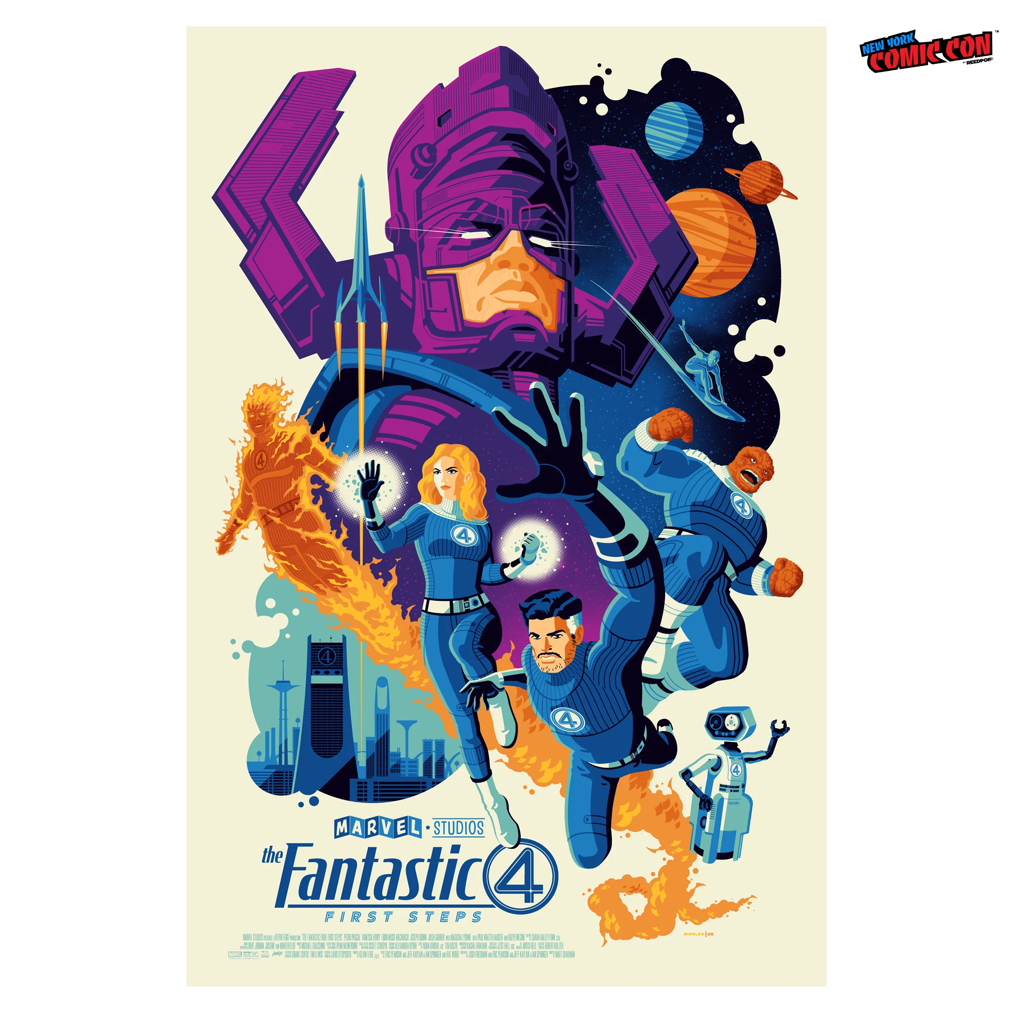 The Fantastic Four: First Steps Poster