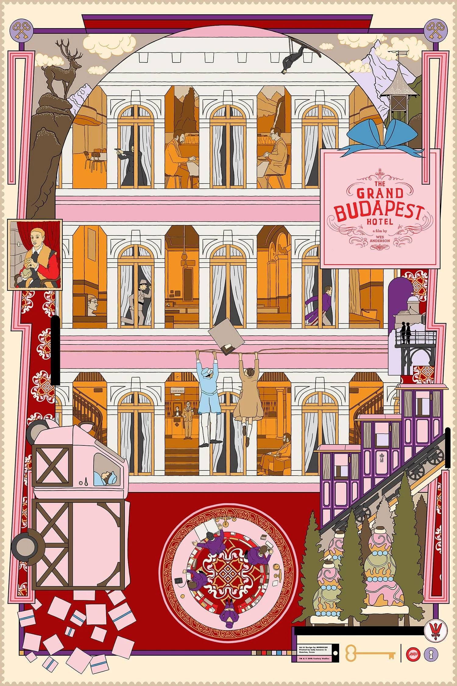 The Grand Budapest Hotel Poster