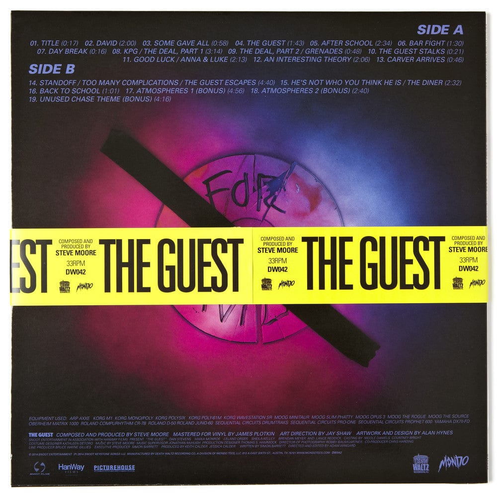 The Guest – Original Motion Picture Soundtrack LP - Image 3
