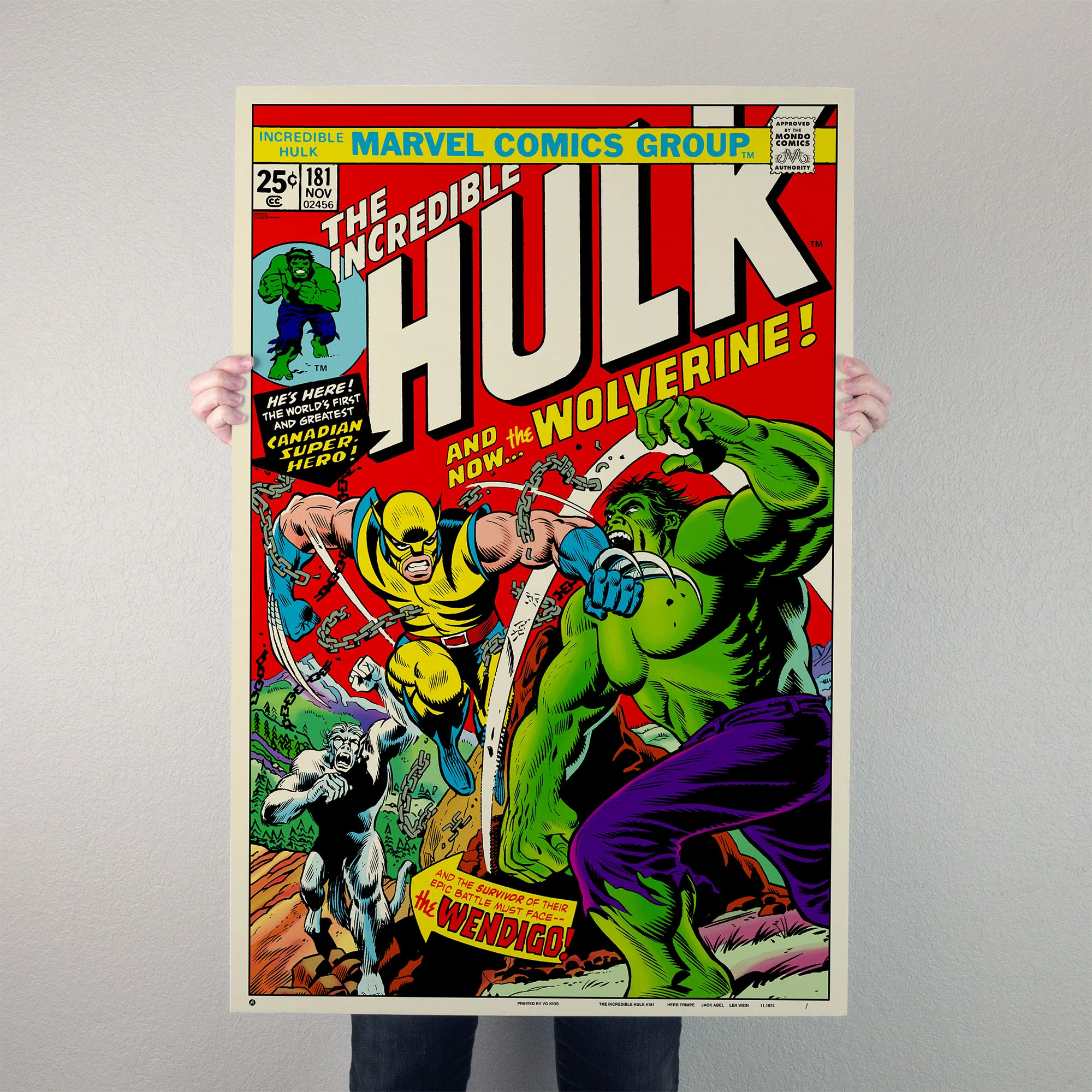 The Incredible Hulk #181 Poster - Image 2