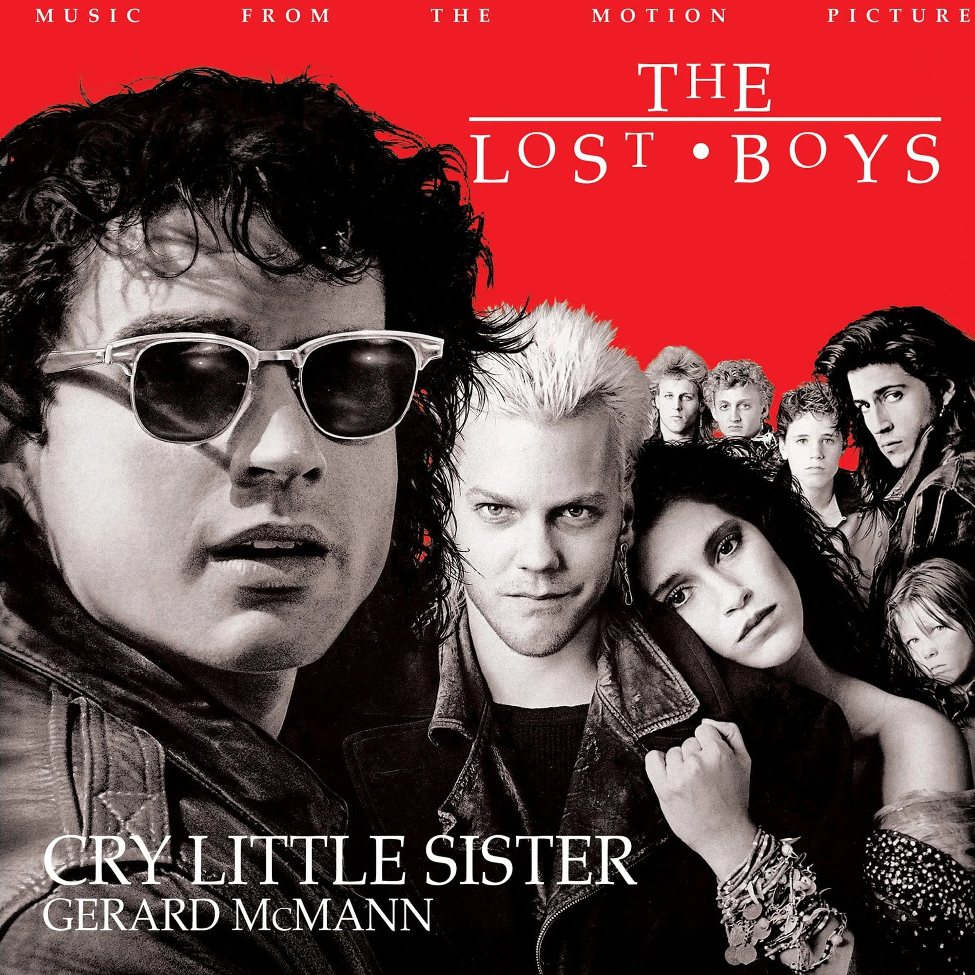 The Lost Boys – Cry Little Sister / I Still Believe 7-Inch – Hand Pour Clear, Black and Red