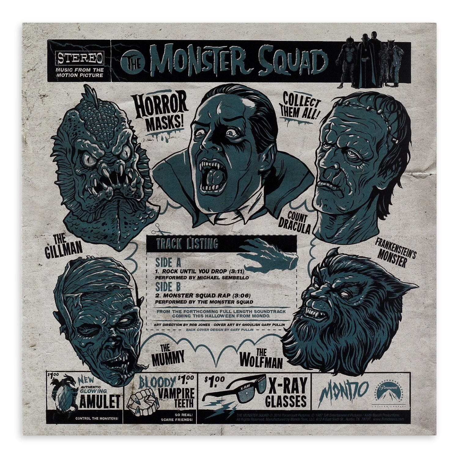 The Monster Squad 7-Inch Single (Wolfman) - Image 2