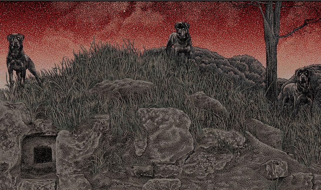 The Omen Variant Screenprinted Poster - Image 2