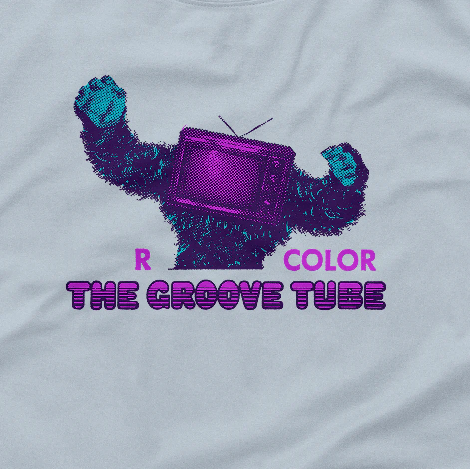 The Groove Tube Vintage Ad Block T-Shirt - Image 2