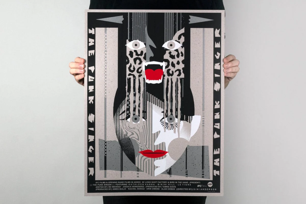 The Punk Singer (Silver Grey) Poster - Image 6