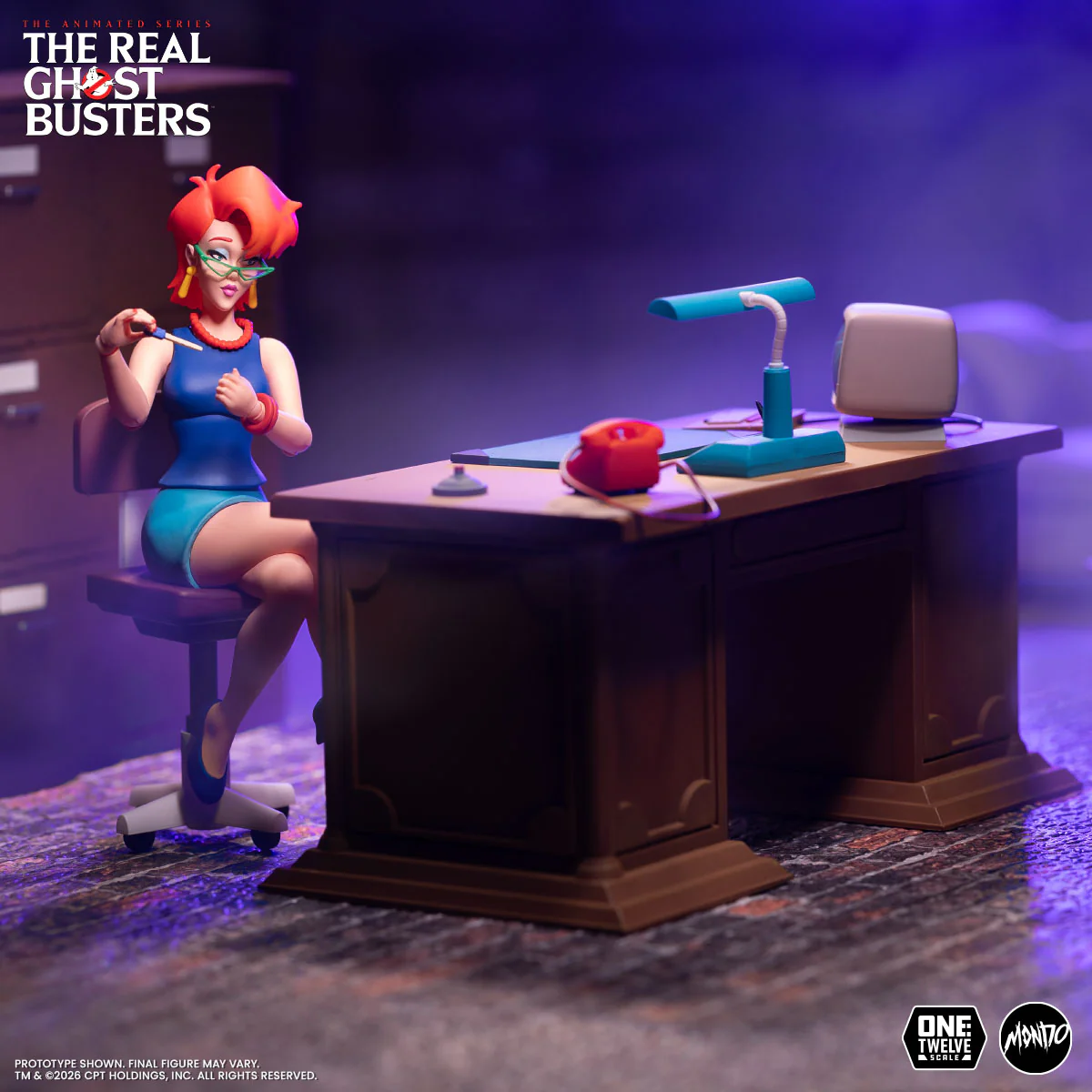 The Real Ghostbusters - Janine with Desk 1/12 Scale Figure - Timed Edition - Image 11