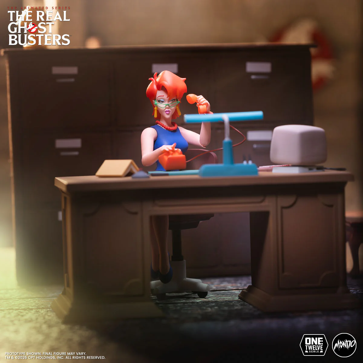 The Real Ghostbusters - Janine with Desk 1/12 Scale Figure - Timed Edition - Image 14