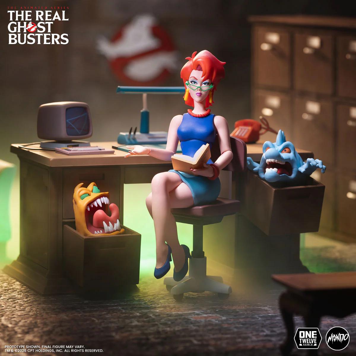 The Real Ghostbusters - Janine with Desk 1/12 Scale Figure - Timed Edition - Image 19