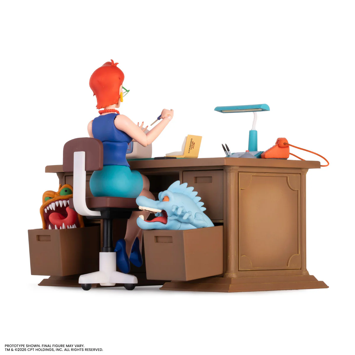 The Real Ghostbusters - Janine with Desk 1/12 Scale Figure - Timed Edition - Image 58