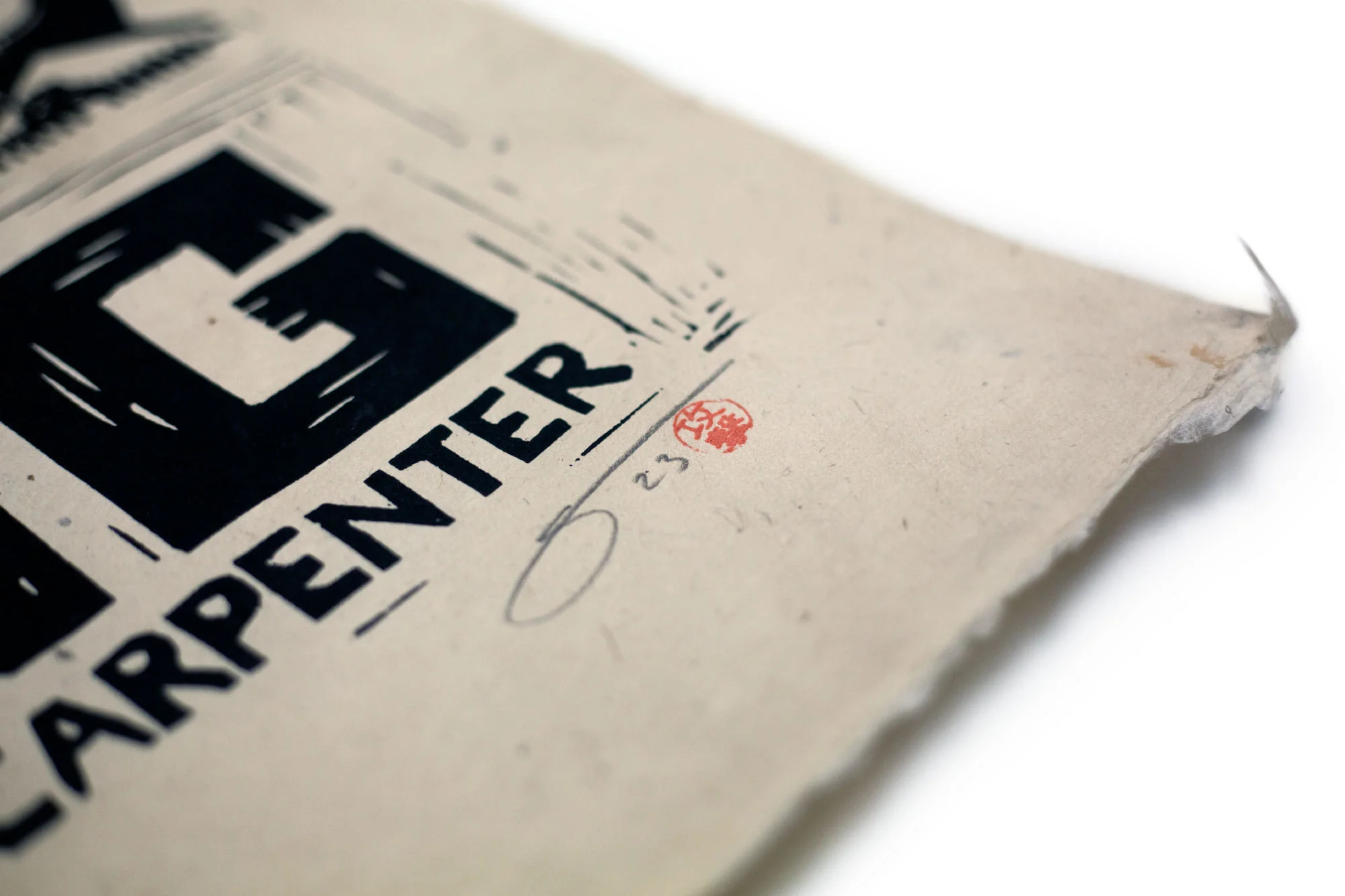 The Thing Linocut Poster - Image 5