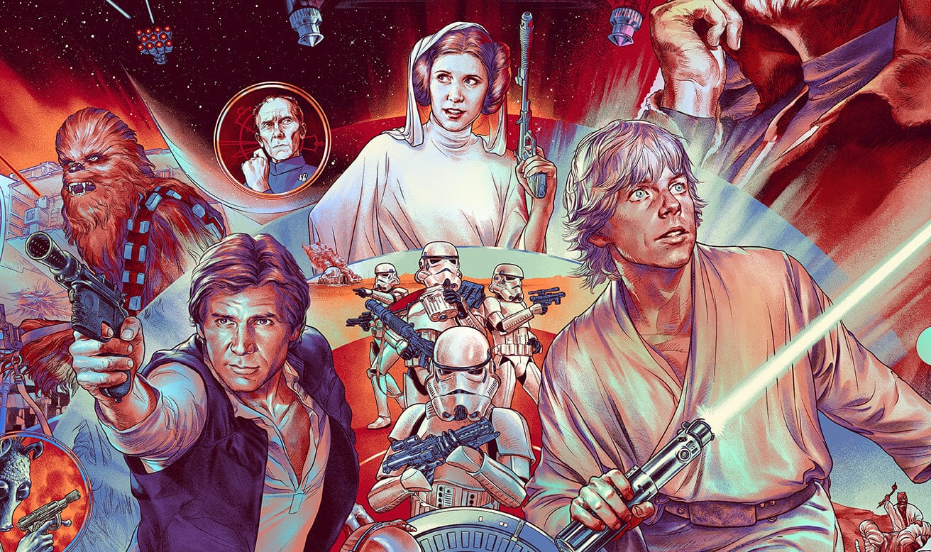 The Ways Of The Force Variant Screenprinted Poster - Image 2