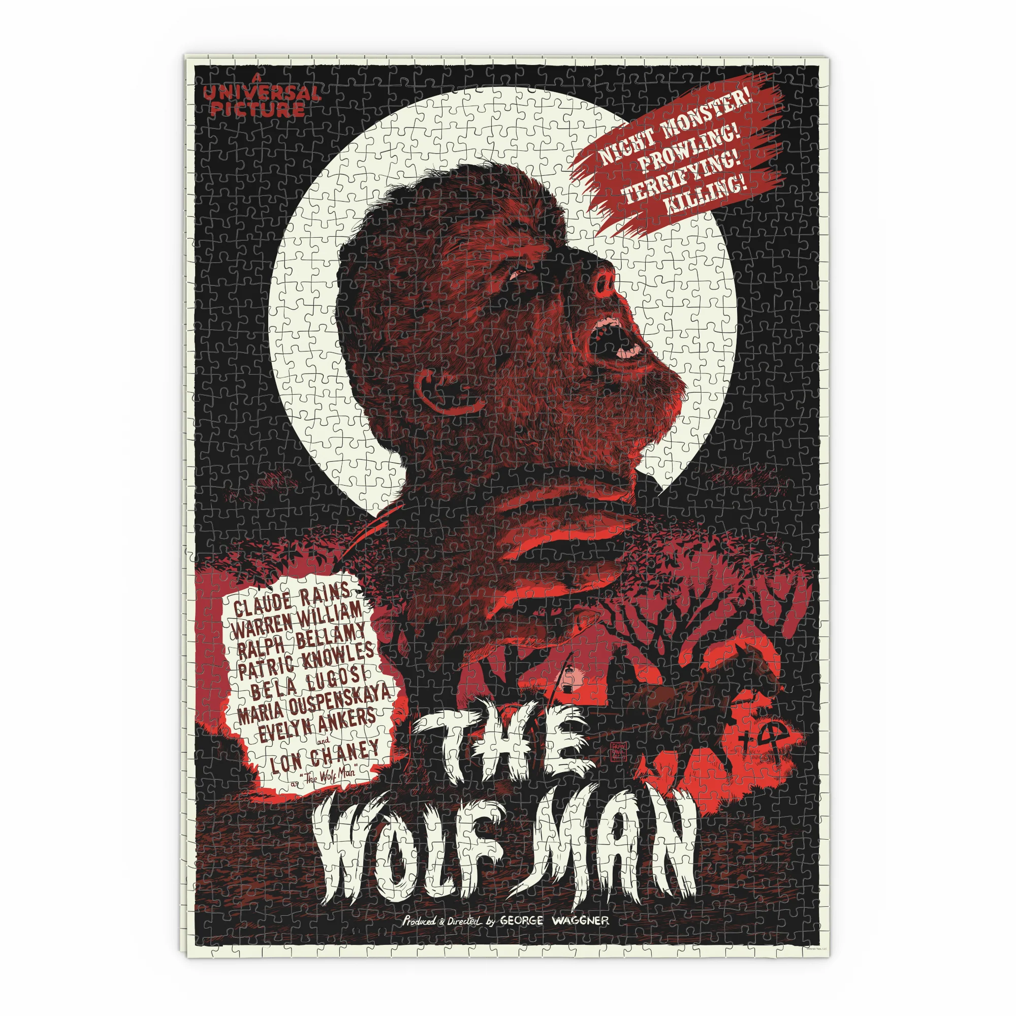 The Wolf Man 1000-Piece Puzzle - Image 2