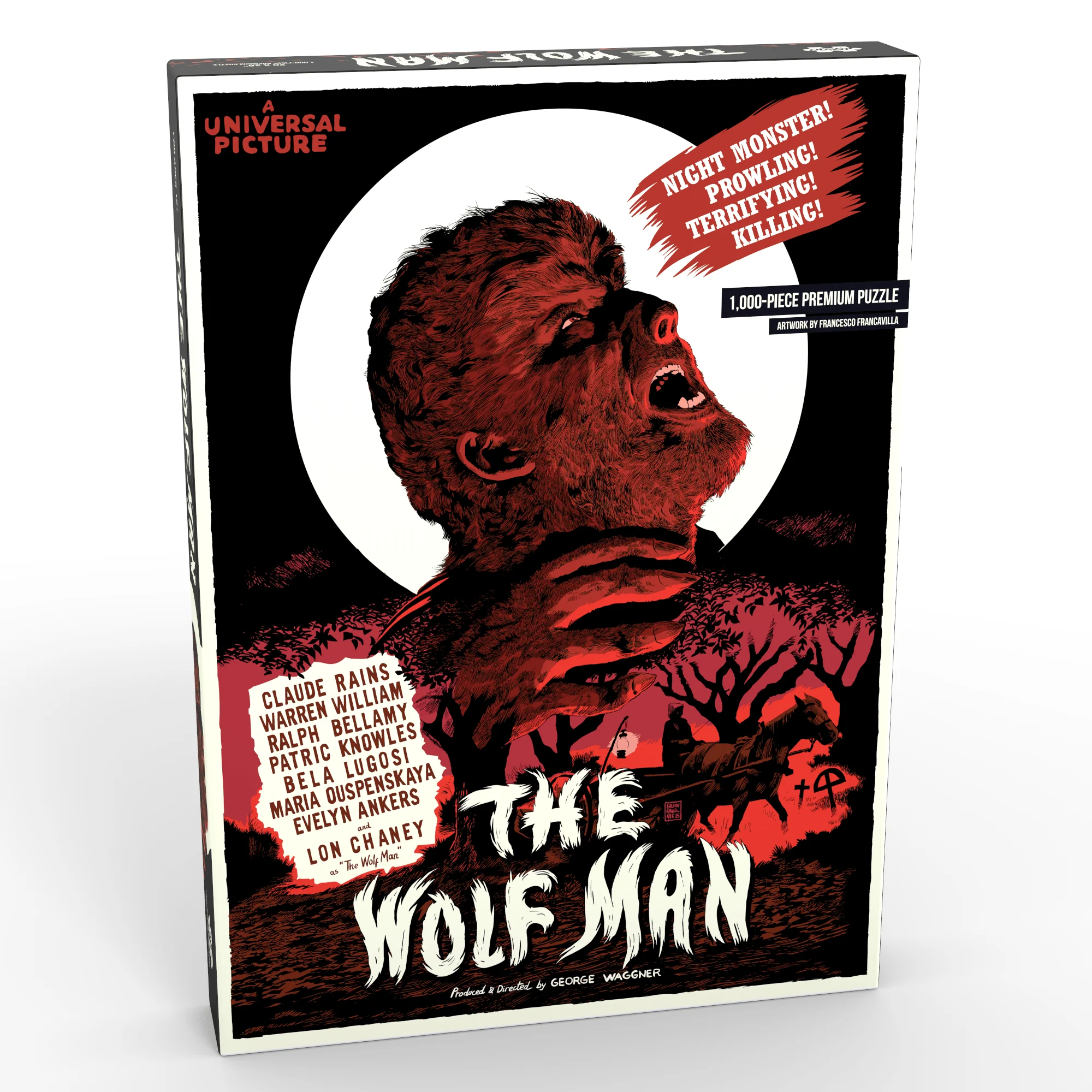 The Wolf Man 1000-Piece Puzzle - Image 5