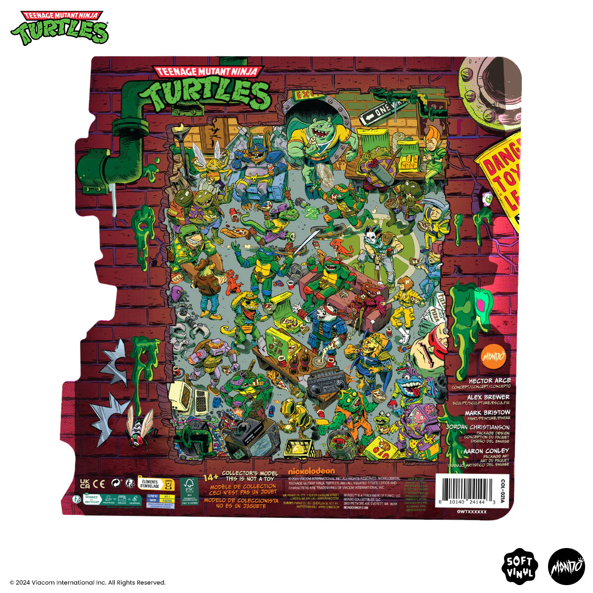 Teenage Mutant Ninja Turtles - Michelangelo Soft Vinyl Figure - Image 3