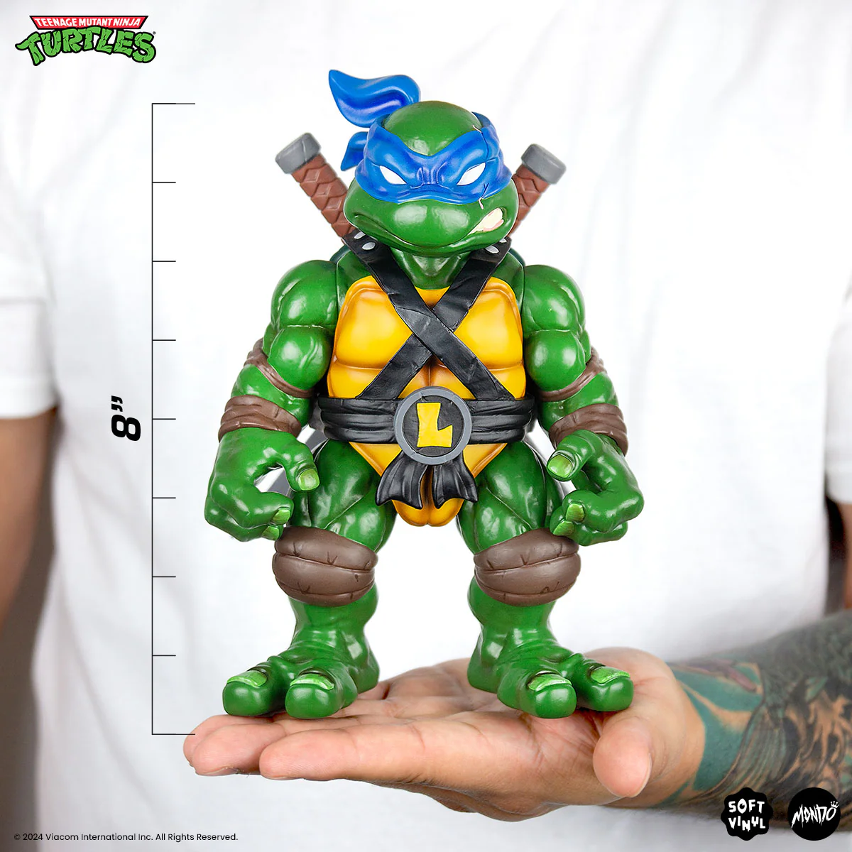 Teenage Mutant Ninja Turtles - Leonardo Soft Vinyl Figure - Image 5