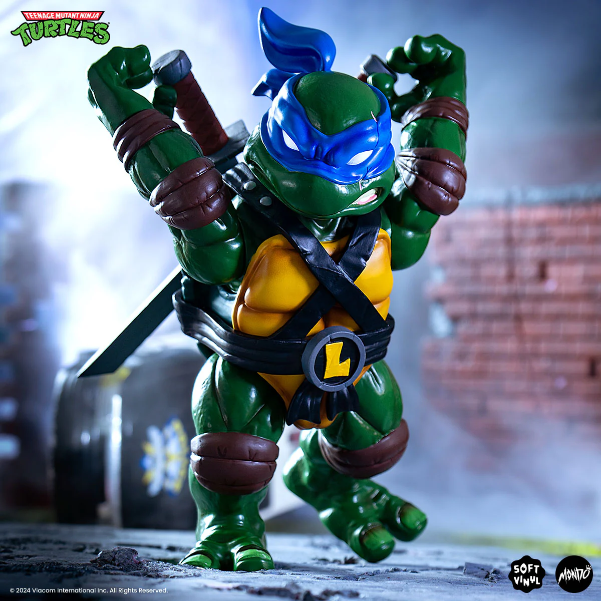 Teenage Mutant Ninja Turtles - Leonardo Soft Vinyl Figure - Image 8