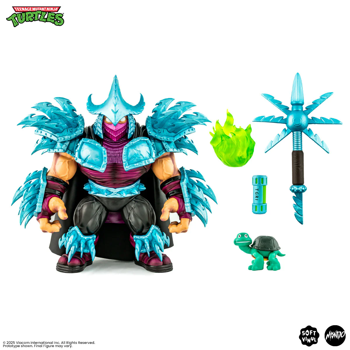TMNT - Super Shredder Soft Vinyl Figure - Mutagen Variant - Image 2