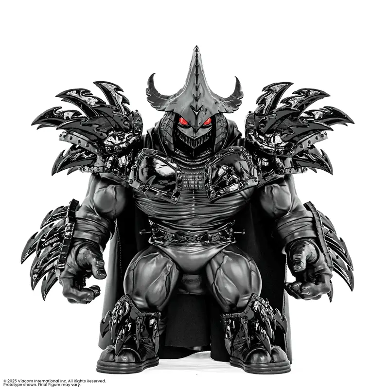 TMNT - Super Shredder Soft Vinyl Figure - Shadow Lord Variant - Image 2