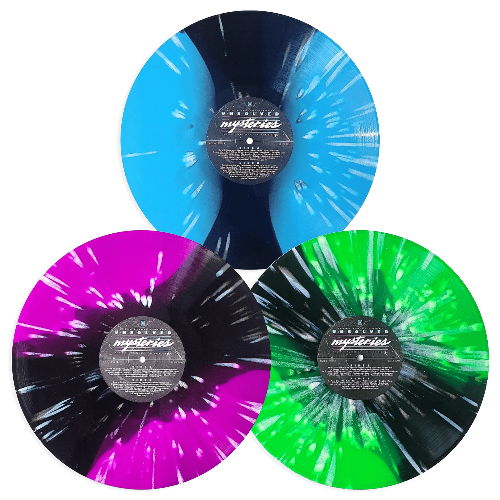 Unsolved Mysteries: Ghosts / Hauntings / The Unexplained - Original Broadcast Soundtrack 3XLP - Image 2