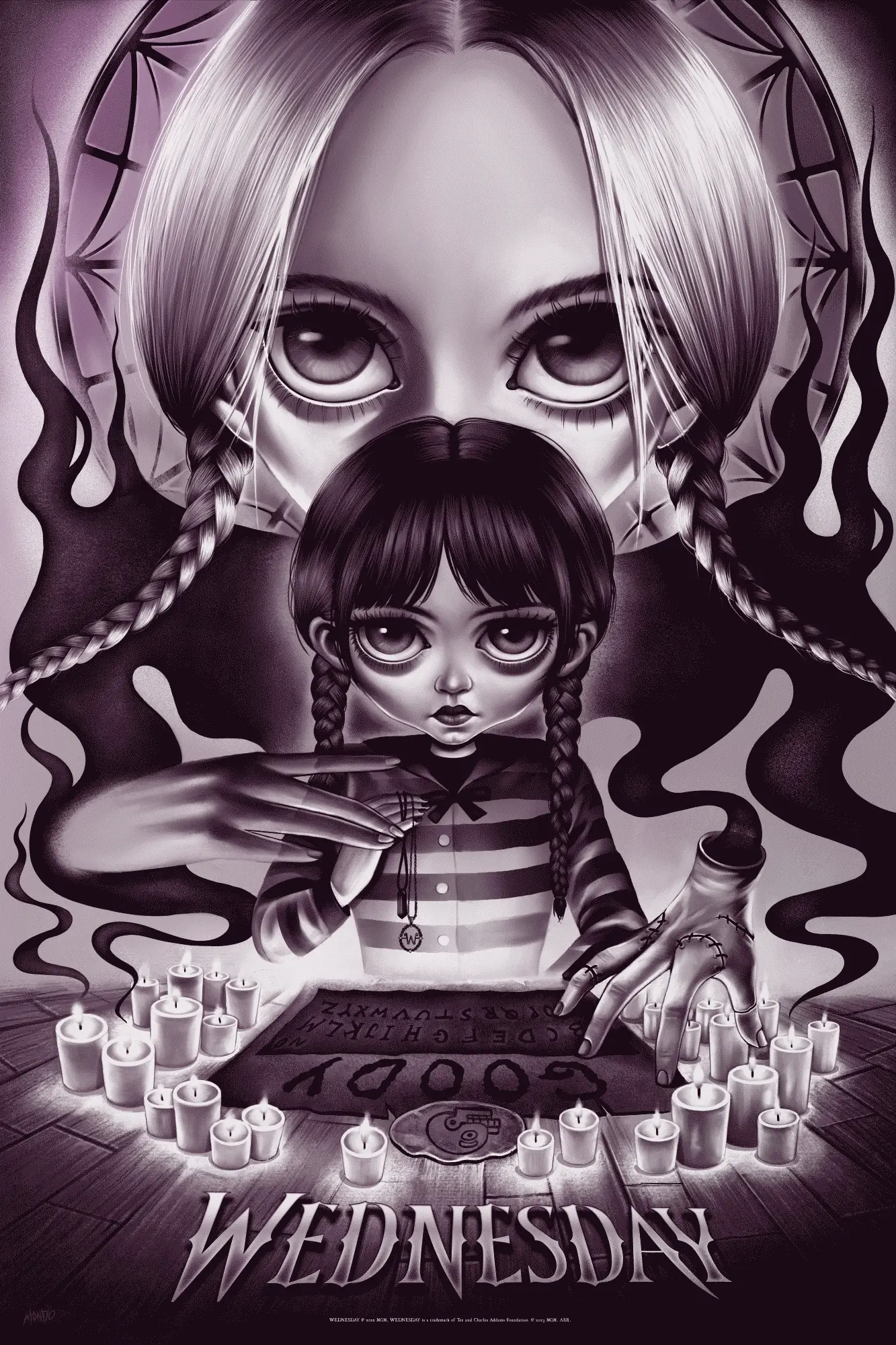 Wednesday Foil Variant Poster - Image 3