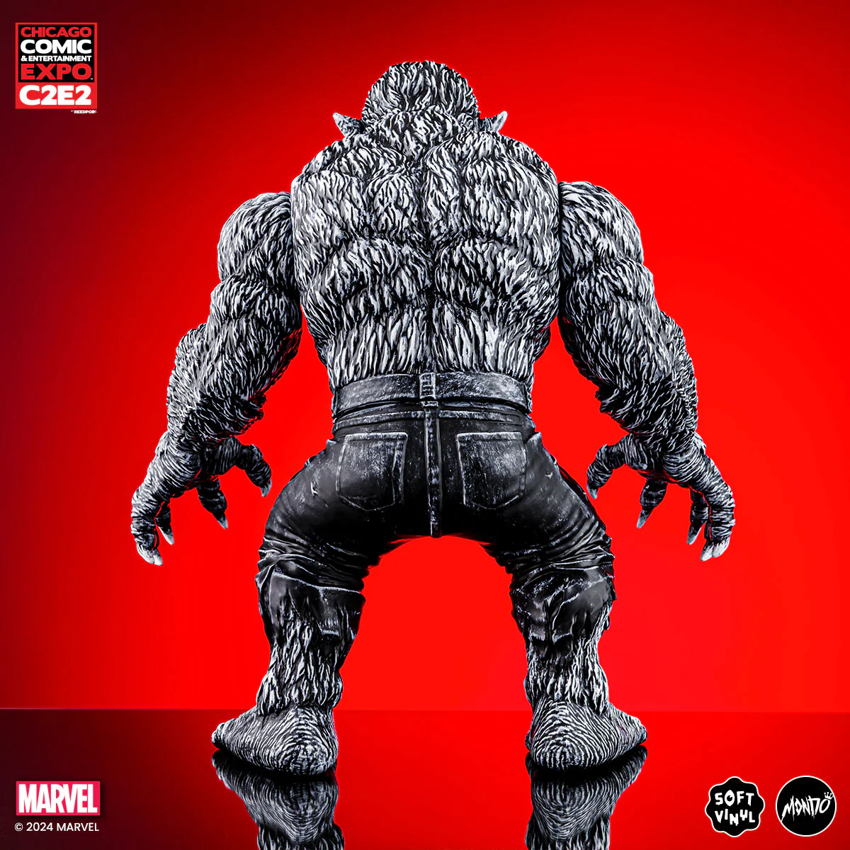 Werewolf By Night - Vinyl Designer Figure by James Groman - Pen & Ink Variant - Image 22